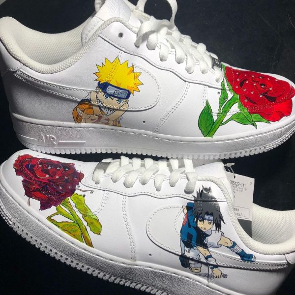 Naruto x Sasuke Custom Air Force 1