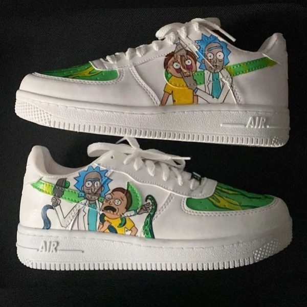 Rick and Morty 73 Custom Air Force 1