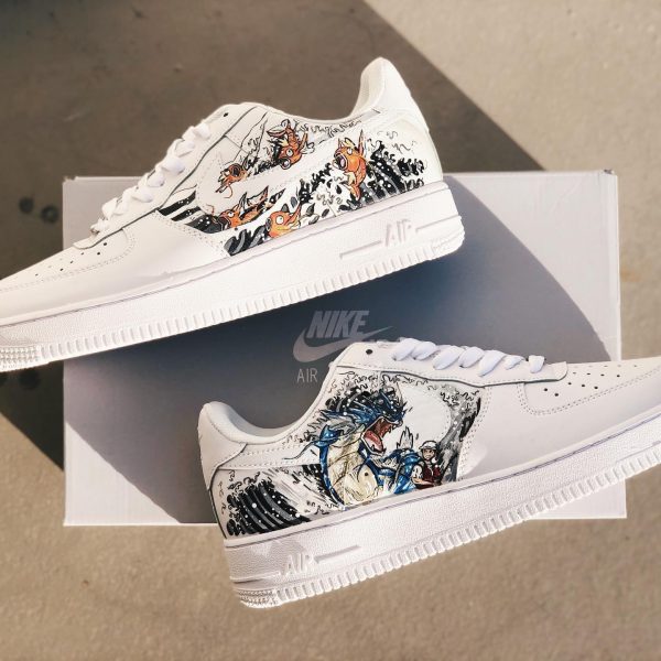 Poker Painted Custom Air Force 1