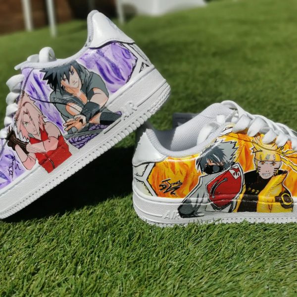 Naruto Painted Anime Custom Air Force 1