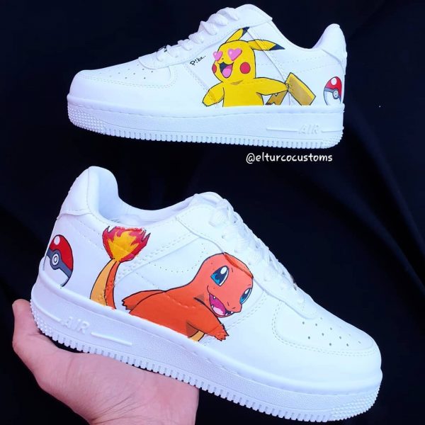 Pokemon Anime 17 Custom Air Force 1