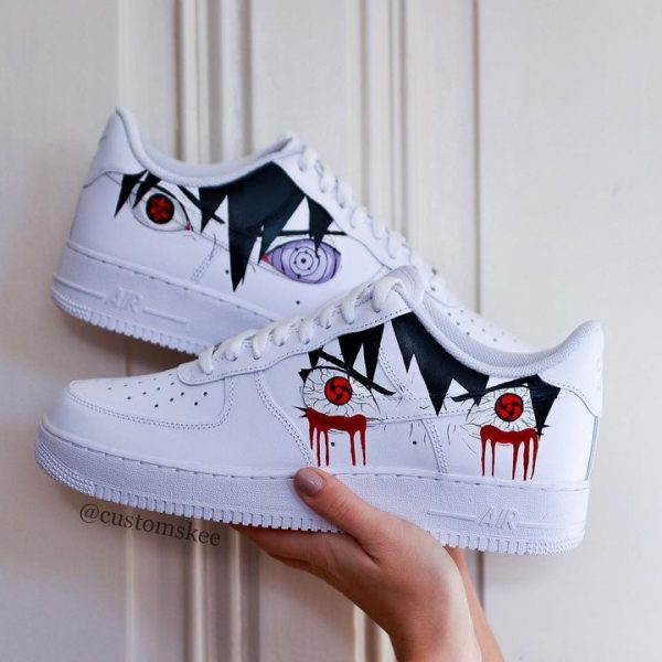 Sasuke Naruto Design Custom Air Force 1