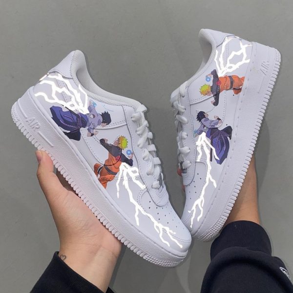 Naruto x Sasuke Custom Air Force 1