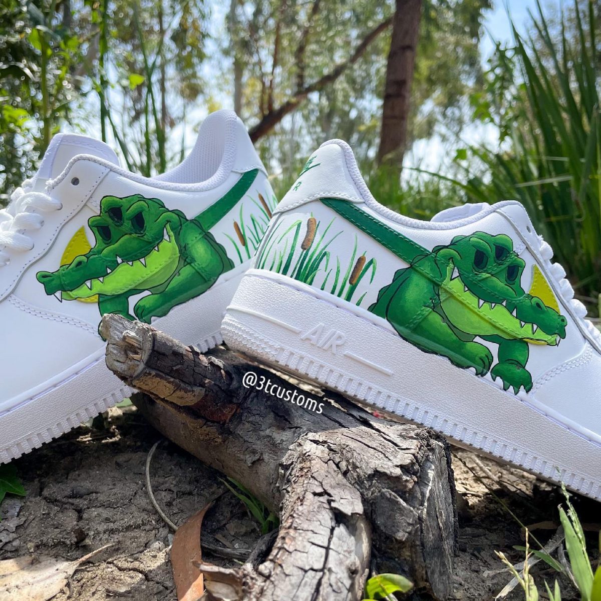 Allie-Gator Custom Air Force 1