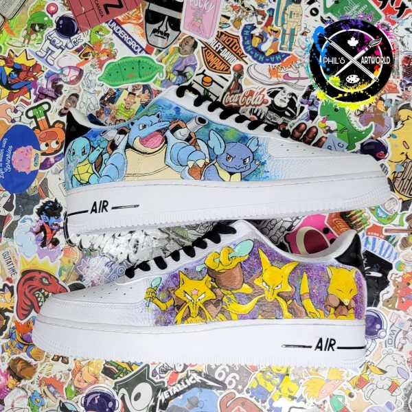 Pokemon Anime 38 Custom Air Force 1