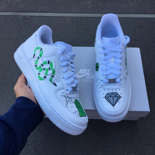 Snake Design Custom Air Force 1