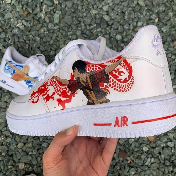 Aang and Zuko Custom Air Force 1