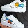 Inspired Adventure Time Custom Air Force 1