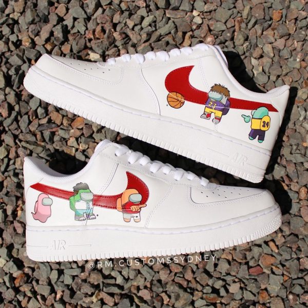 Among Us Painting Custom Air Force 1