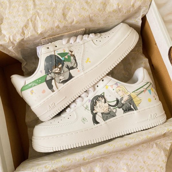 Asobi Asobase Painted Custom Air Force 1