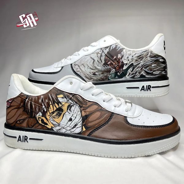 Attack on Titan Levi Custom Air Force 1