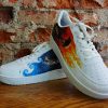 Katara x Zuko Custom Air Force 1