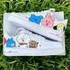 BTS Hand Painted Custom Air Force 1