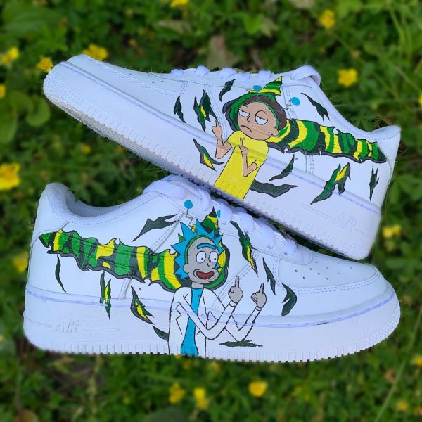 Rick and Morty 38 Custom Air Force 1