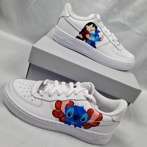 Stitch Cartoon Creative Custom Air Force 1