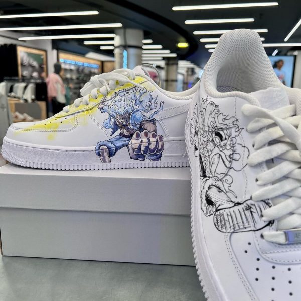 Creative Luffy OP Custom Air Force 1