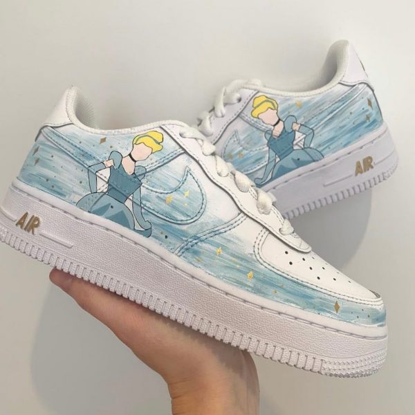 Cinderella Painted Custom Air Force 1