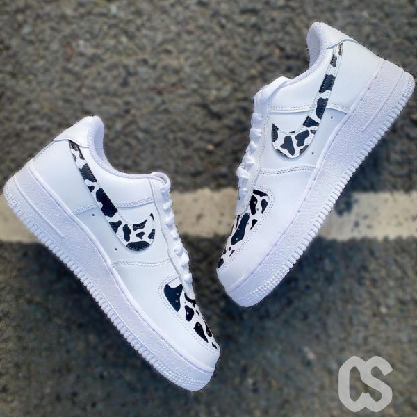 Cow Painted Custom Air Force 1