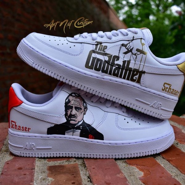 Painting The Godfather Custom Air Force 1