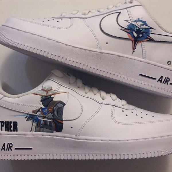 Cypher Painted Custom Air Force 1