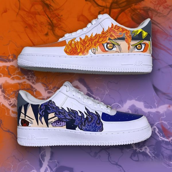 Naruto x Sasuke Custom Air Force 1