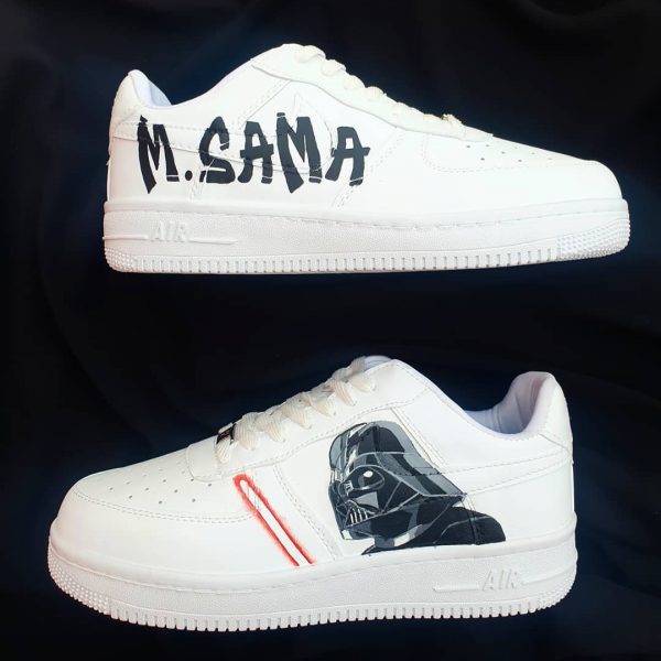 Darth Vader Creative Custom Air Force 1