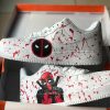 Deadpool Movie Painted Custom Air Force 1