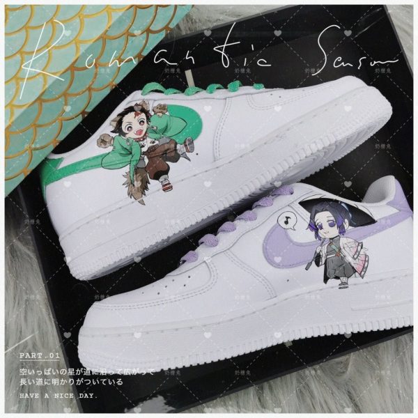 Kimetsu no Yaiba Design Custom Air Force 1