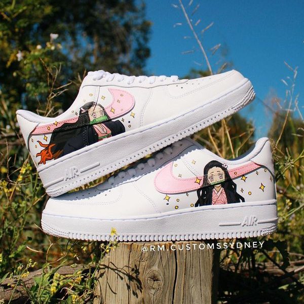 Kimetsu no Yaiba 04 Custom Air Force 1