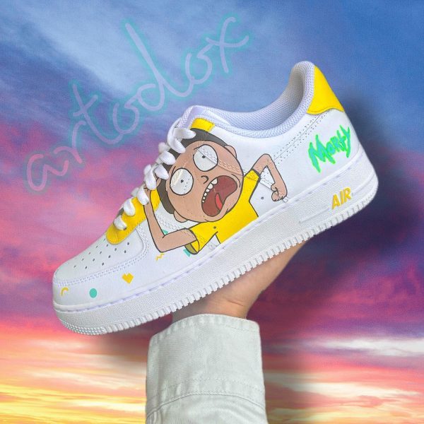 Rick and Morty 69 Custom Air Force 1