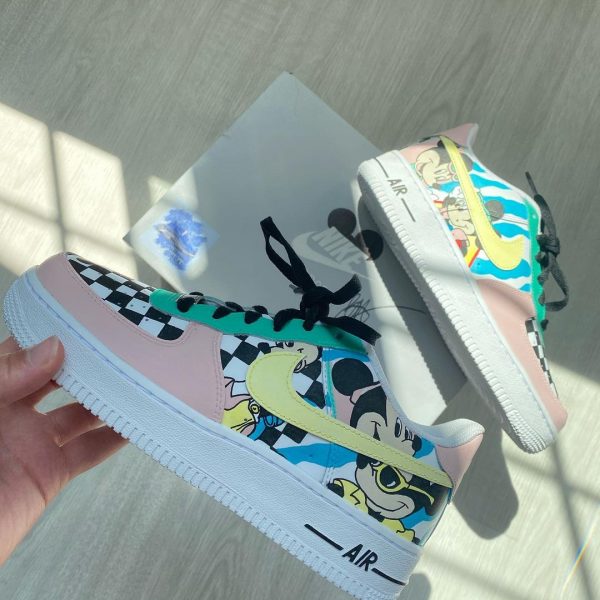 Disney Painted Custom Air Force 1