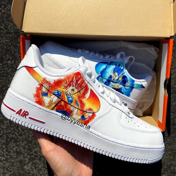 Dragon Ball Design Custom Air Force 1