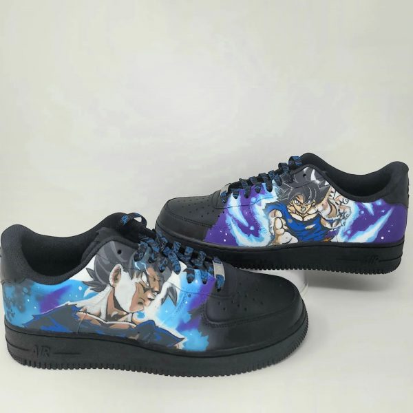 DragonBall Goku Painting Custom Air Force 1