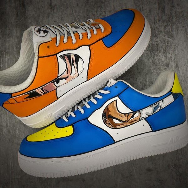 Goku ft Vegeta Custom Air Force 1