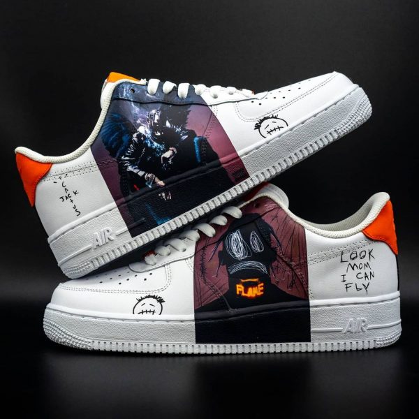 Travis Scott Handpainting Custom Air Force 1