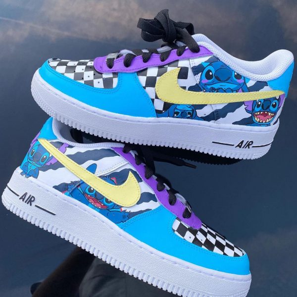 Painted Stitch Custom Air Force 1