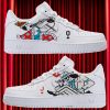 Freddie Mercury x Michael Jackson Custom Air Force 1