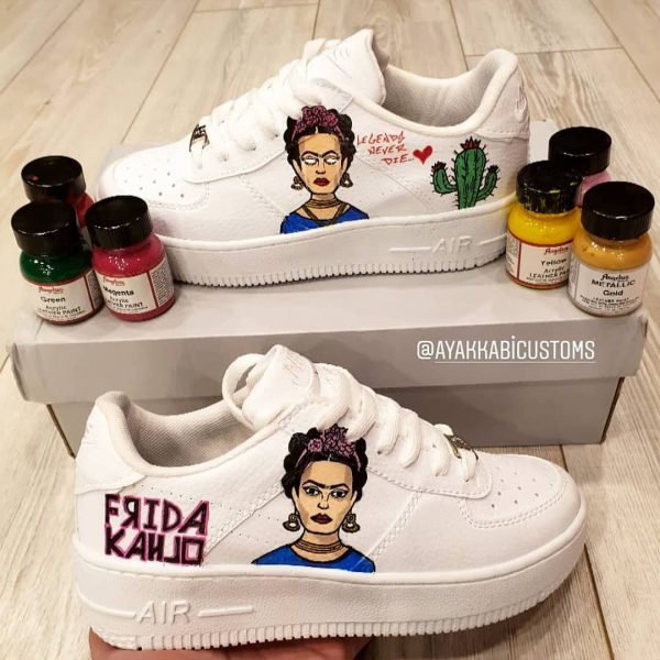 Frida Kahlo Inspired Custom Air Force 1