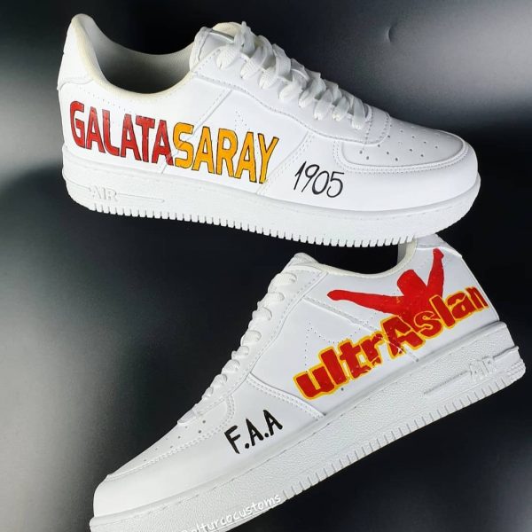 Galatasaray Painting Custom Air Force 1