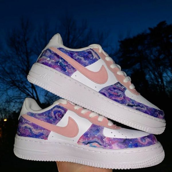 Galaxy Painted Custom Air Force 1