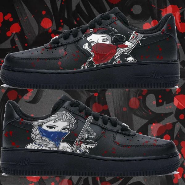 Gangsta Princesses Custom Air Force 1