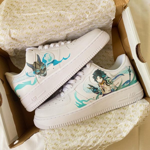 Genshin Impact Game Custom Air Force 1