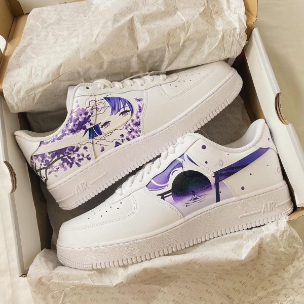 Genshin Impact Inspired Custom Air Force 1