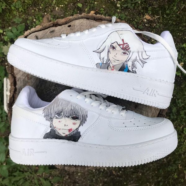 Tokyo Ghoul Design Custom Air Force 1