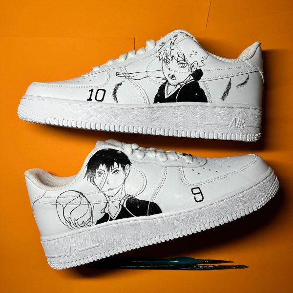 Haikyuu Anime Painted Custom Air Force 1