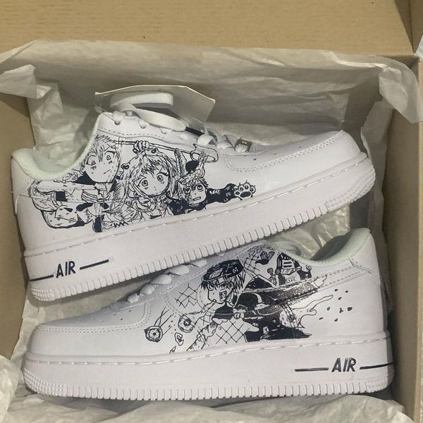 Hanako Kun Painted Custom Air Force 1