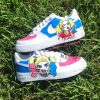 Harley Quinn Inspired Custom Air Force 1