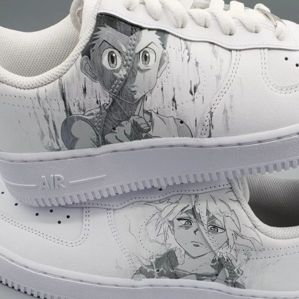 Gon and Killua Inspired Custom Air Force 1