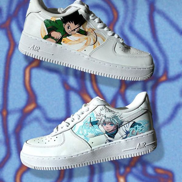 Gon and Killua Creative Custom Air Force 1