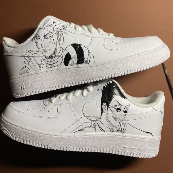 Leorio x Hisoka Custom Air Force 1